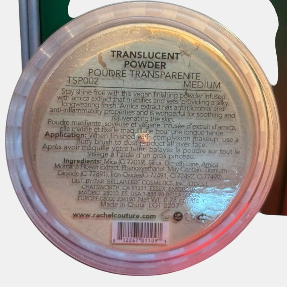 Rachel Coutour Translucent Powder Medium - Picture 2 of 2